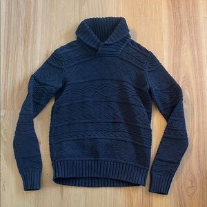 Vintage American Eagle Outfitters Dark Navy Blue Sweater